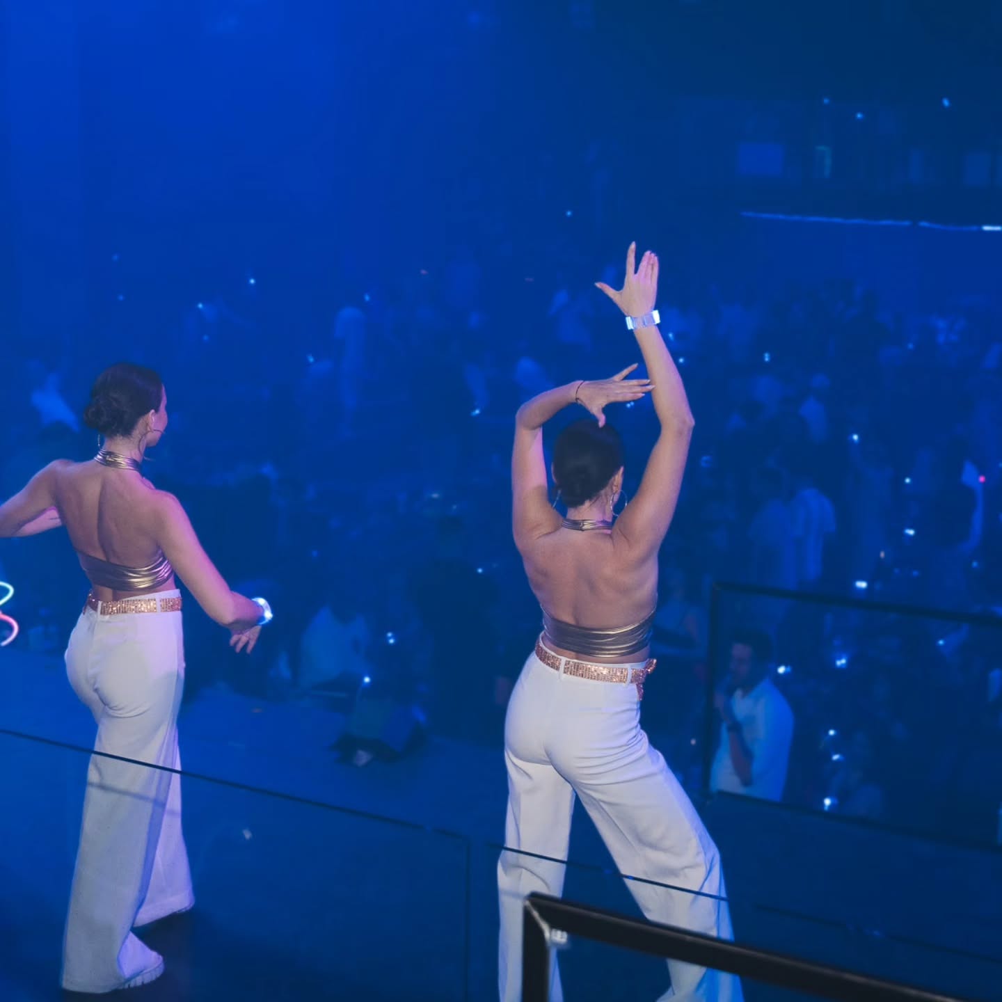 DJ performing on stage